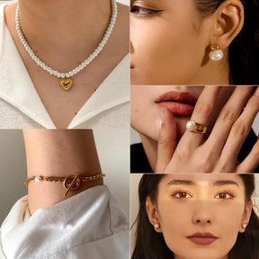 Kit Pérola | Elegância Atemporal em 5 Acessórios Exclusivos
